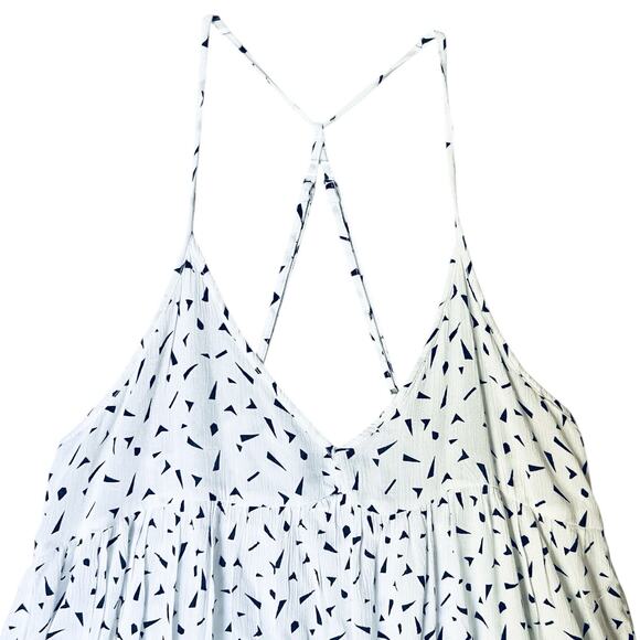 Volcom womens Y2K sundress size S babydoll skater beach coconutgirl boho strappy - Picture 2 of 8